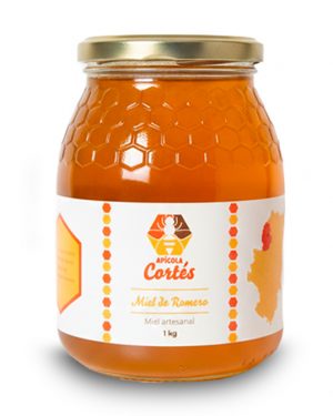 Miel de romero 1kg.
